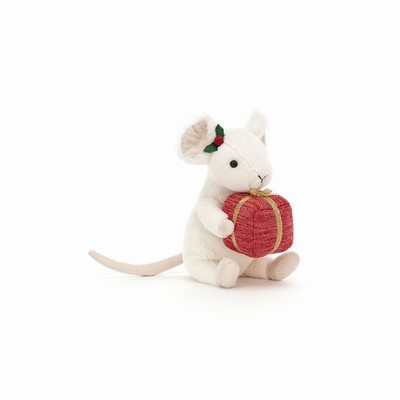 Jellycat Merry Mouse Present Australia | 783150TEN